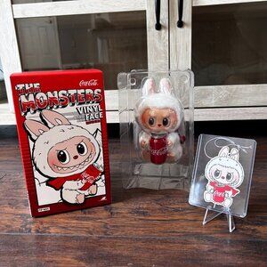HAPPY FACTOR- The Monsters Coca-Cola- Labubu AUTHENTIC